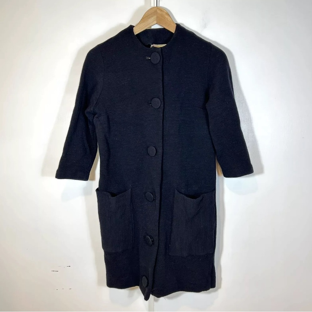 Vintage 60s Bradley Knitwear 100% Zephyr Wool Car… - image 1